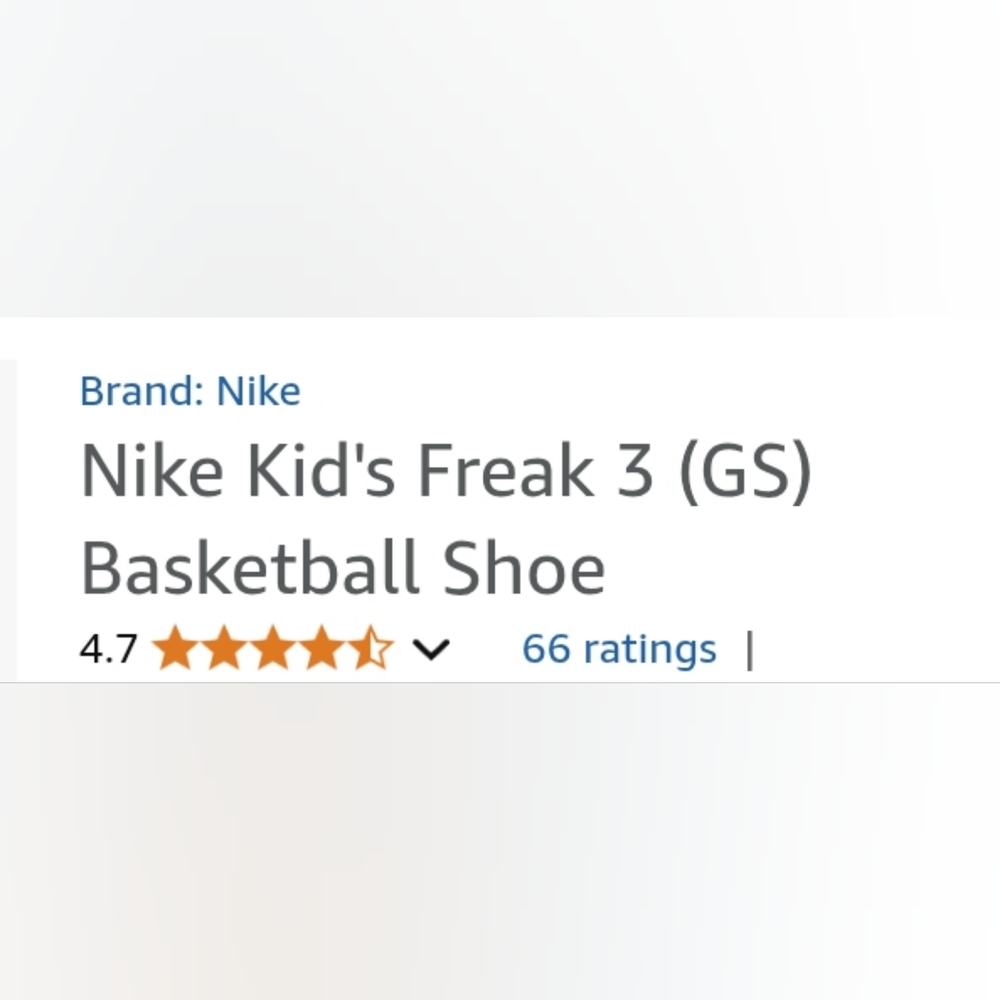 Nike Kids Boy's Freak 3 (Big Kid) White/Black/Clear Emerald/Total Orange 6 Y - Picture 8 of 10